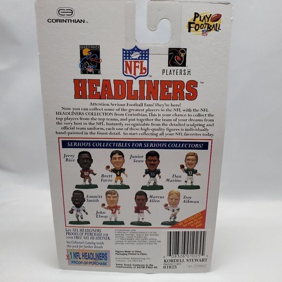 💙NIB Steelers Kordell Stewart Headliners - Picture 2 of 2